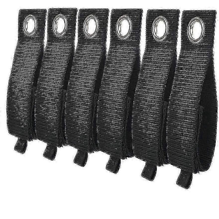 6 Pcs Hook And Loop Extension Cord Holder, Cable Organizer H