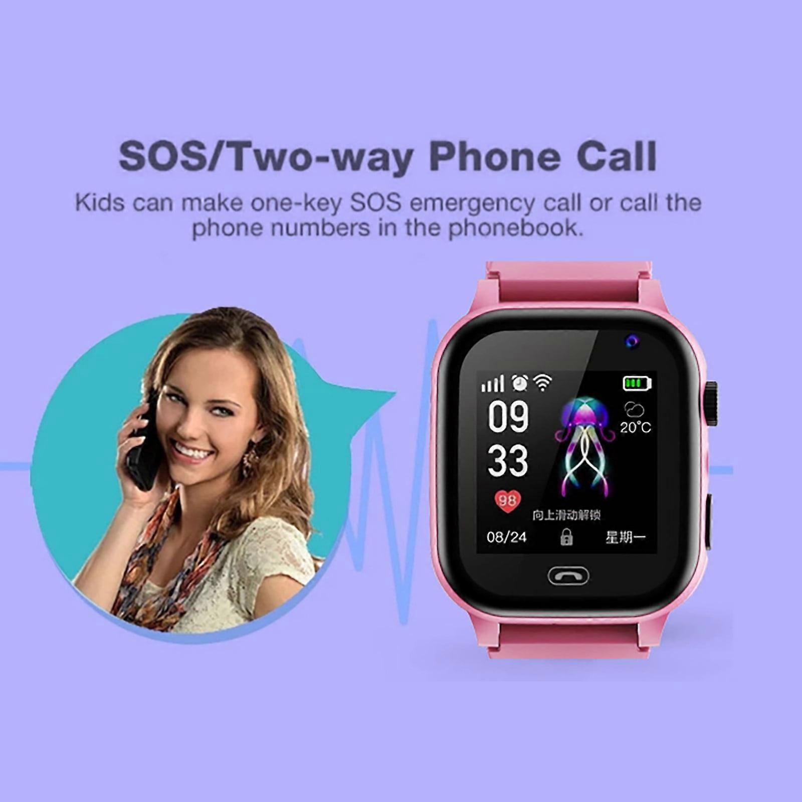 S30 Smart Watch for Kids - Music Player, Camera, Alarm, Weather, Calendar, Compatible with iOS/Android, Great Gift for Christmas Birthday