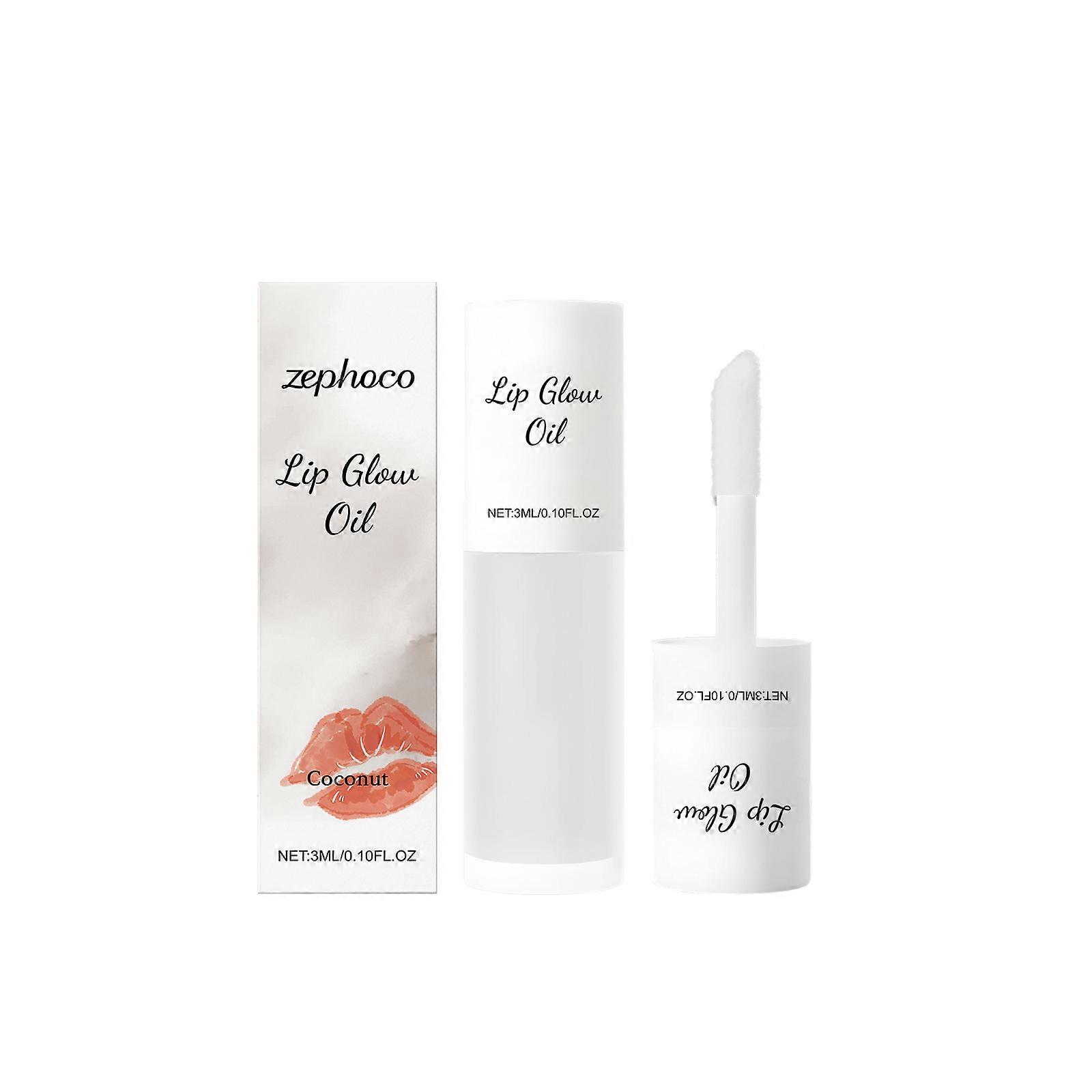 zephoco Cherry Hydrating Lip Gloss Oil Nourishes The Lips, Making Them Soft, Elastic, Light And Non-Greasy, With A Lustrous Lip Makeup