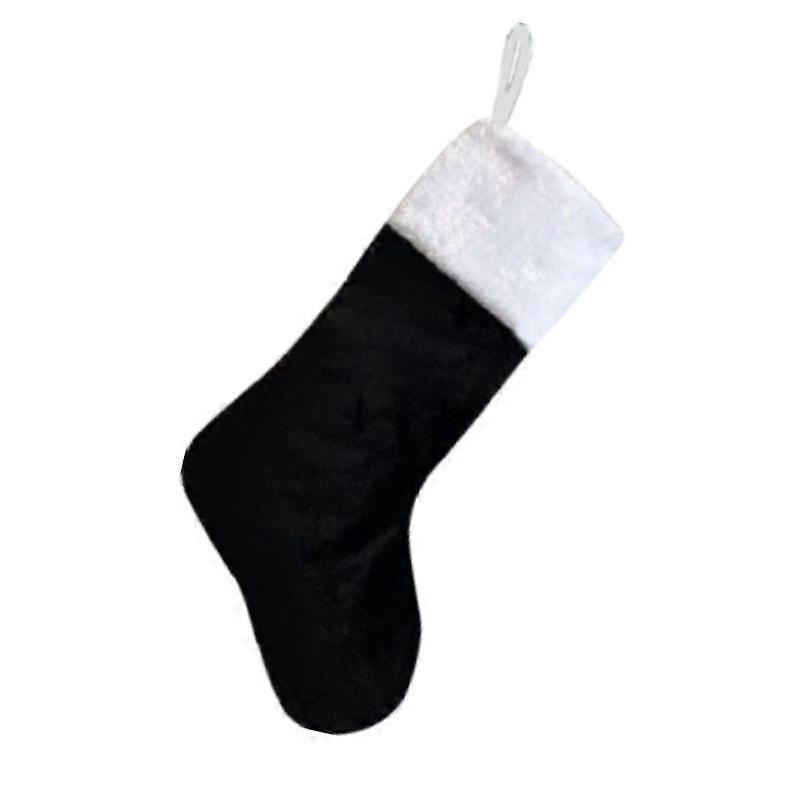 4-Pack Plush Decorative Stocking, 18-inches Tall, Blue