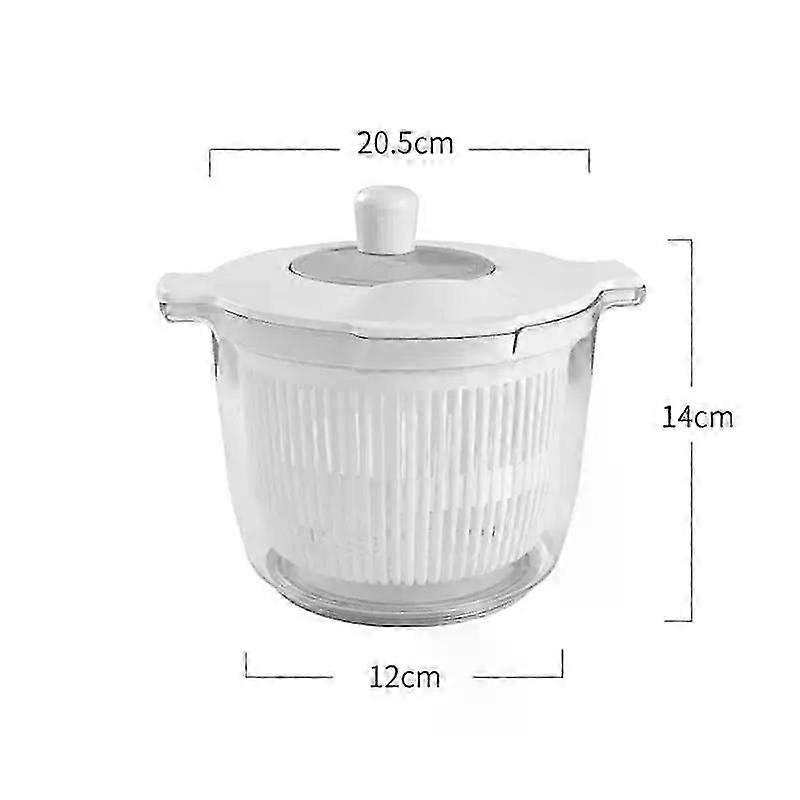 Grönsaker Sallad Spinner Sallad Blad Vegetabilisk Dehydrator Gröna Tvättmaskin Torktumlare Dränering Skarpare sil För tvätt Torkning Leafy