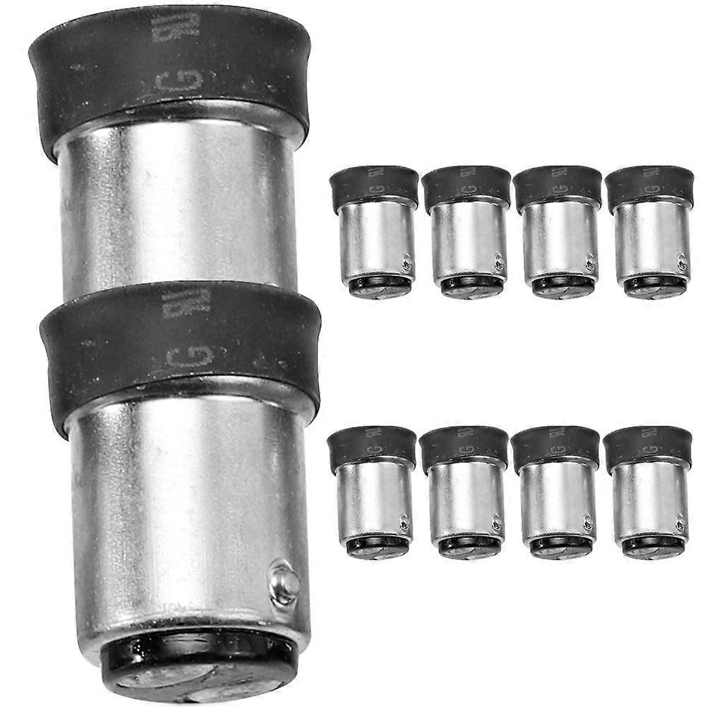 10pcs Bulb Adapter B15 to E14 Light Adapter Screw Light Bulb Adapter Accessory