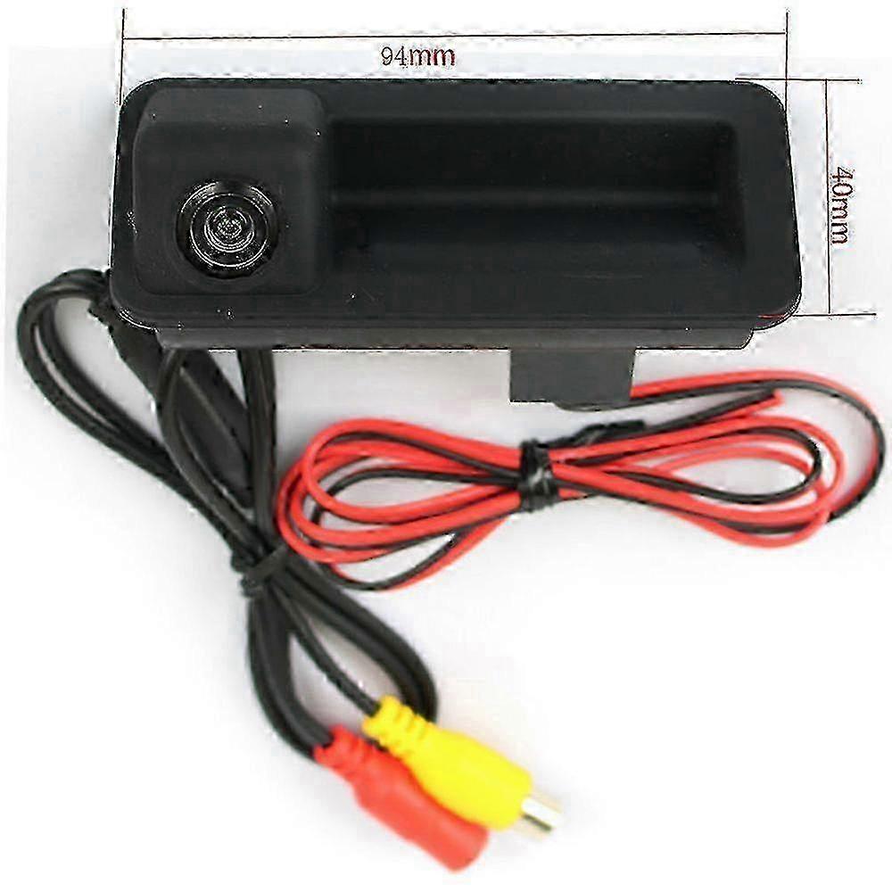 HD Rear View Camera with Trunk Handle for Ford Mondeo, Fiesta, S-Max, Focus 2C & 3C - Clear Reverse Visibility System