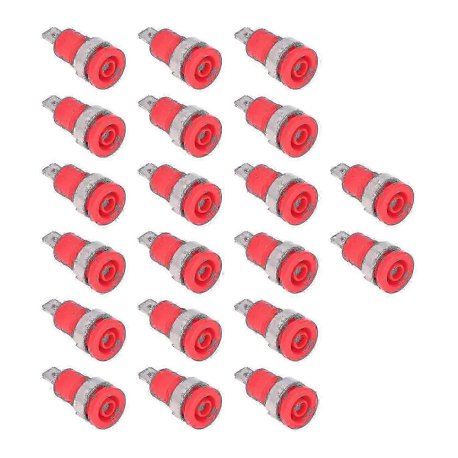 Banana Plug Socket20Pcs Banana Socket 4mm Banana Plug Socket Terminal Connector Banana Socket Tailor