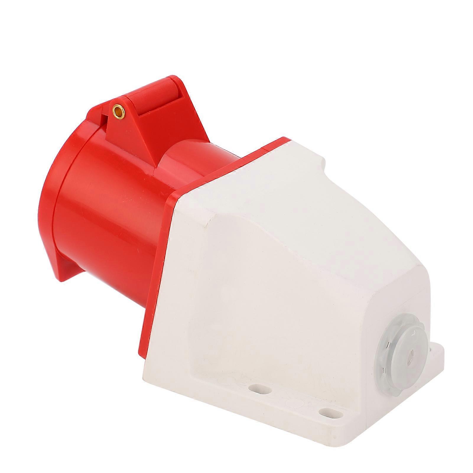 124 32A 3 Phase IP44 Generator Industrial Plug Socket Waterproof DustProof Socket AC380V415V