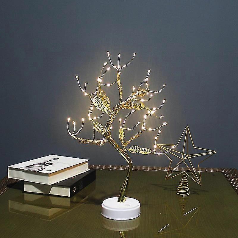 Tabletop Bonsai Lighted Tree Led Christmas Decorations Table Tree Lamp Lights