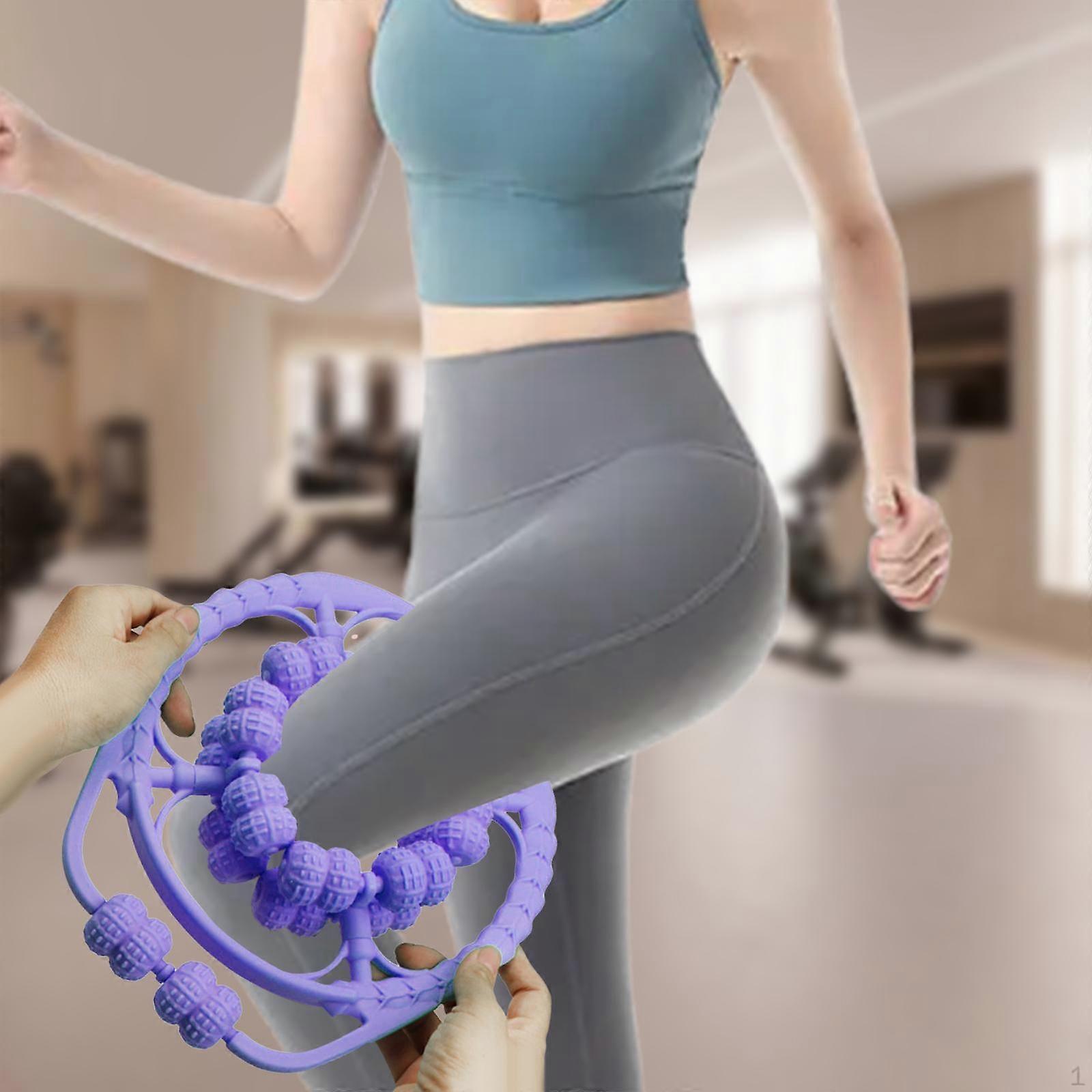 Leg Massage Roller Circular Clamp Supplies Multifunction Degree Deep Tissue for Neck