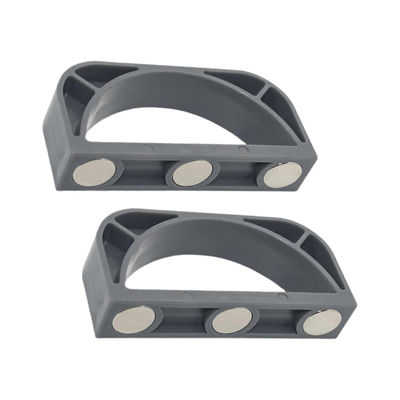 Quick Mounting Ice Making Machine Accessory Magnetic Ice Scoops Holder Bracket for Kitchen Use Replacement Parts  Gray