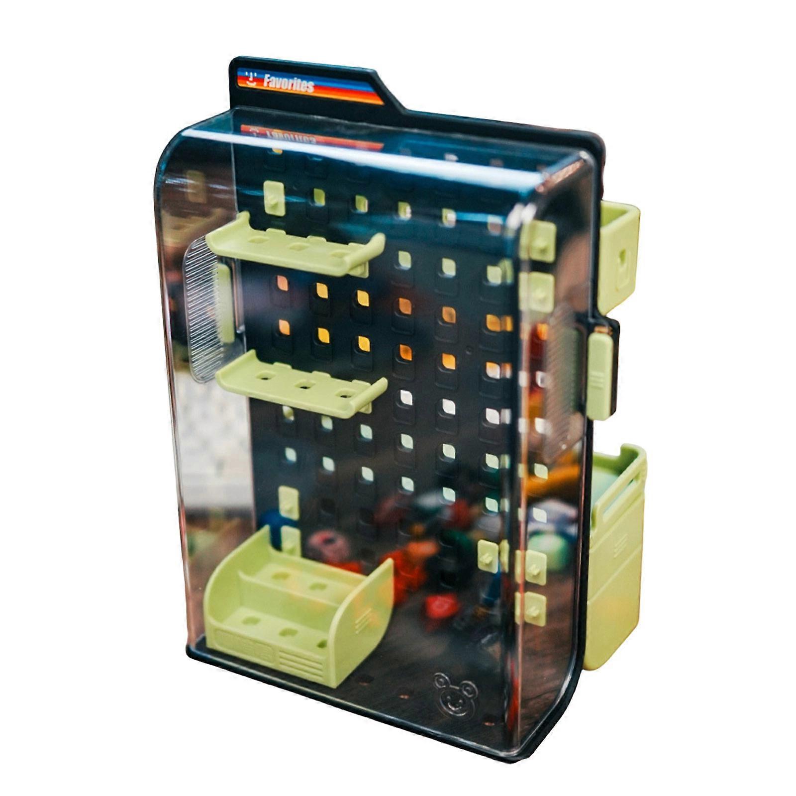 Keycap Pegboard Storage Solution For Keyboards Enthusiasts Featuring Multiple Scenario Adaptability  black green