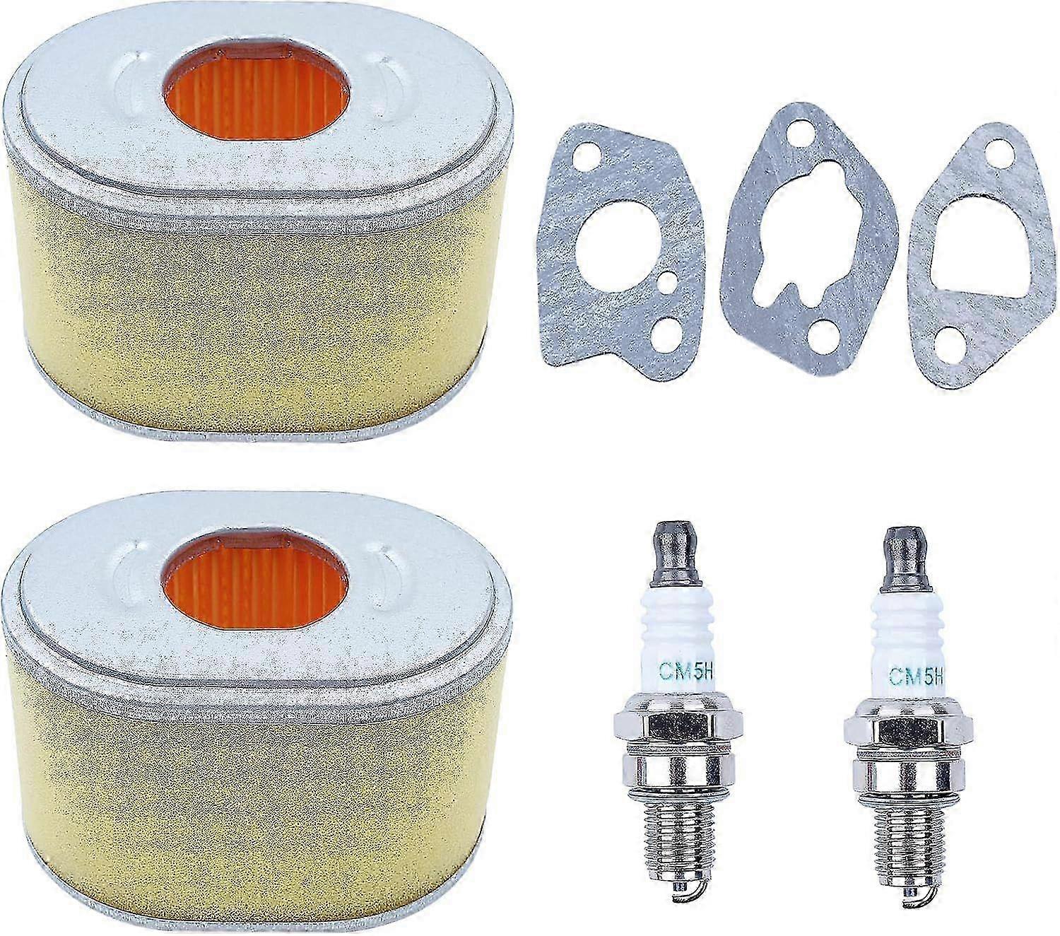 2 Pieces Air Filters for Honda GX160 GX200 GX140 GX100 GX110 GX120, Air Filter with Pre-Filter Professional Air Filter Spare Parts for 5hp, 