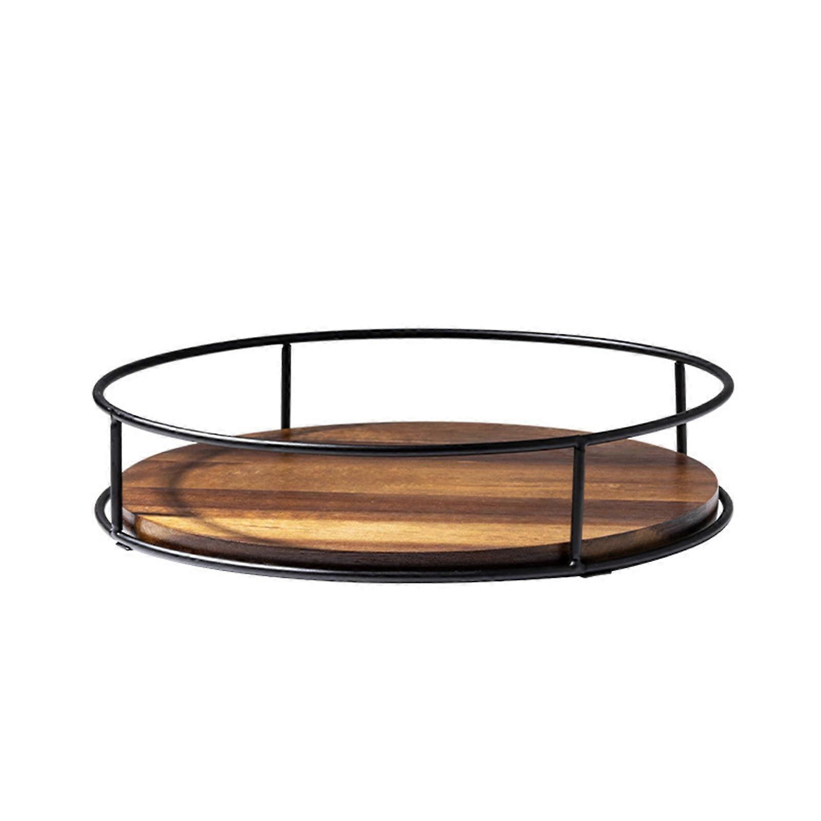 Rotating Storage Rack For Kitchen Countertops, No Assembly Required, 22 Cm Diameter, Easy To Clean, Immediately Usable