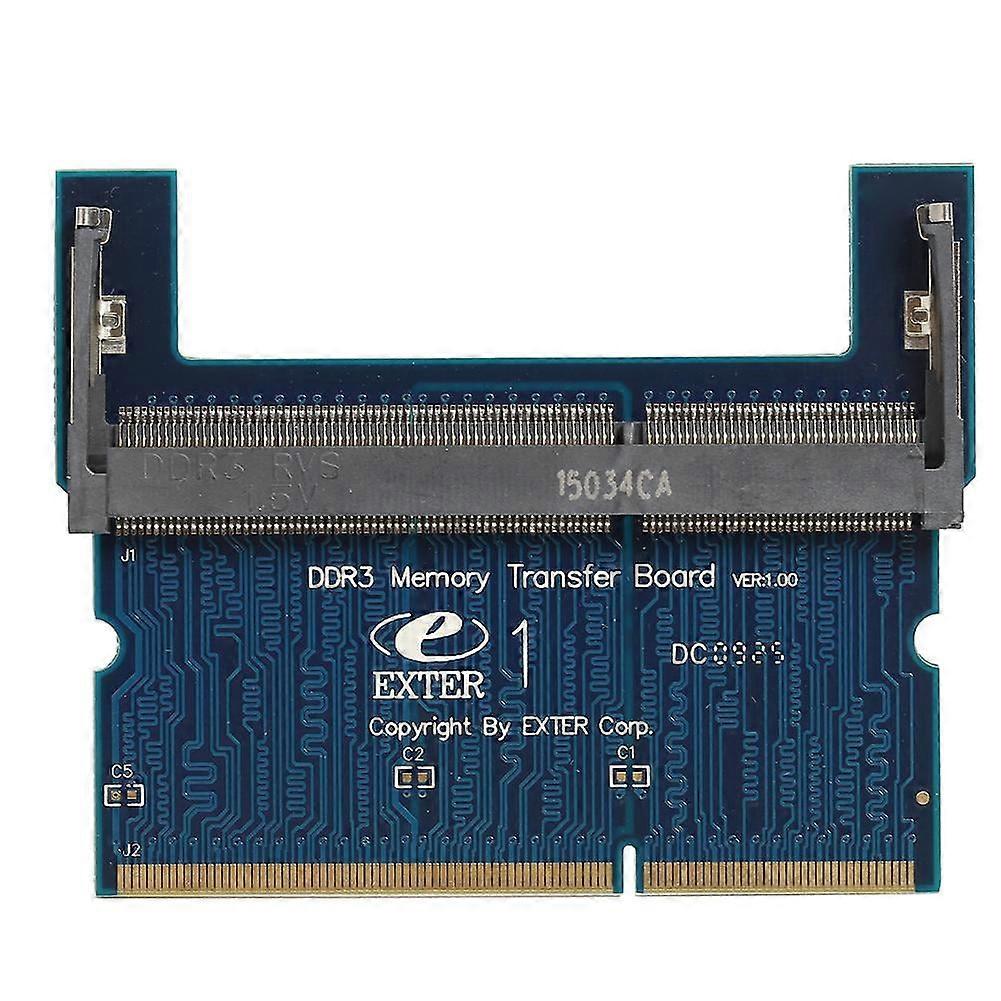 jixopn DDR3 Laptop SO-DIMM to Desktop DIMM Adapter Computer Memory Adapter Card