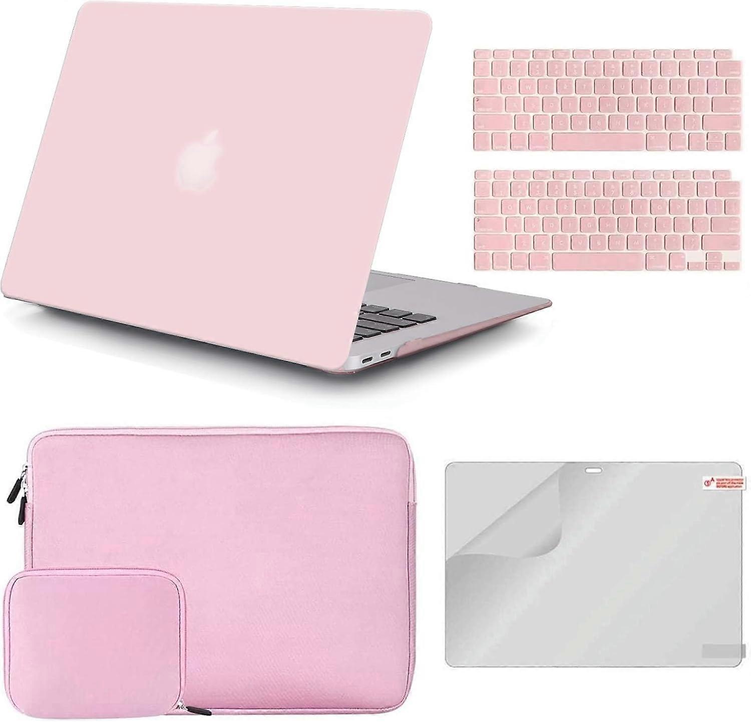 iCo Case Compatible with MacBook Air 13 inch Case 2020 2019 2018 A2337 M1/A2179/A1932 Touch ID, Hard Shell Case,