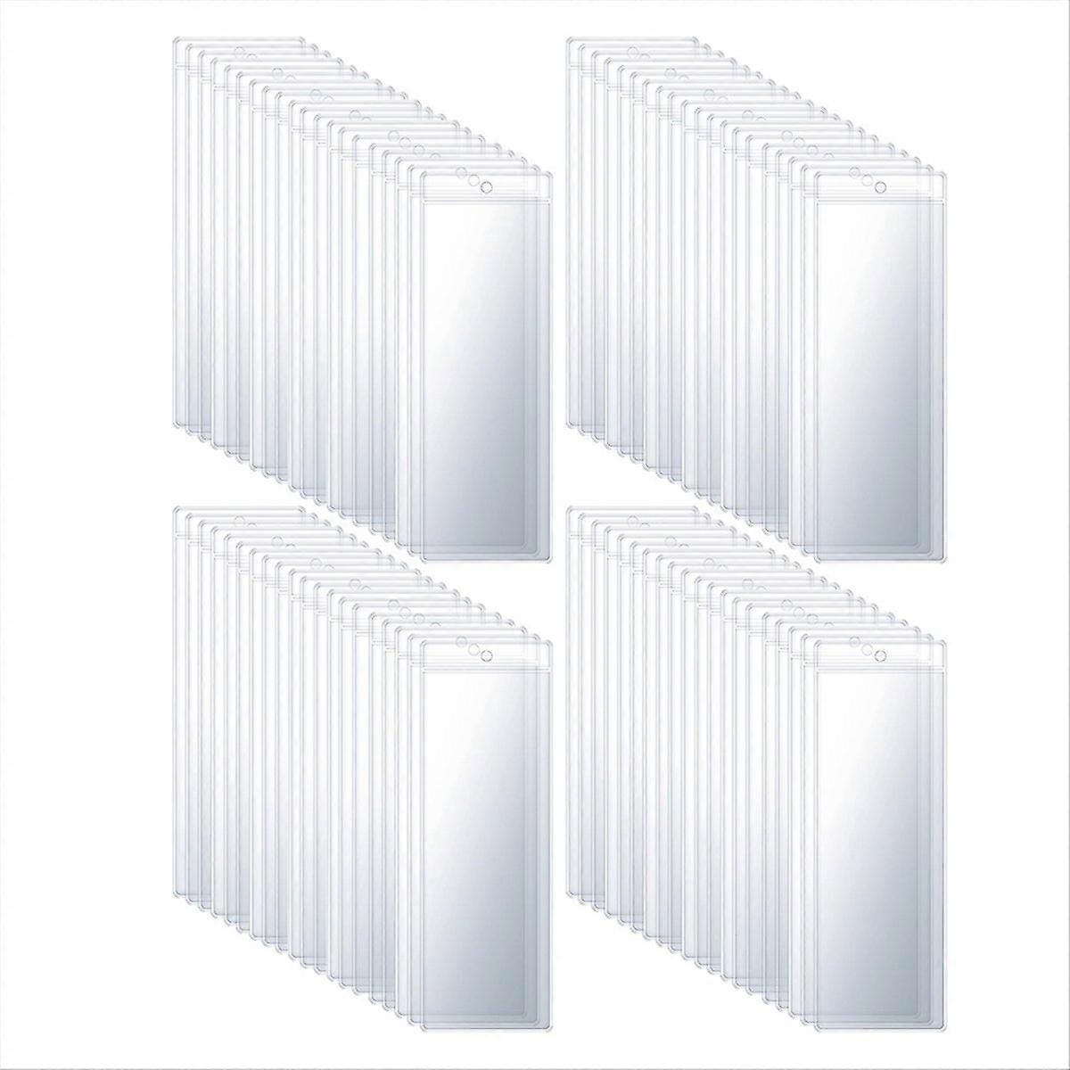 Clear PVC Bookmarks Protective Sleeves Transparent Protector Film