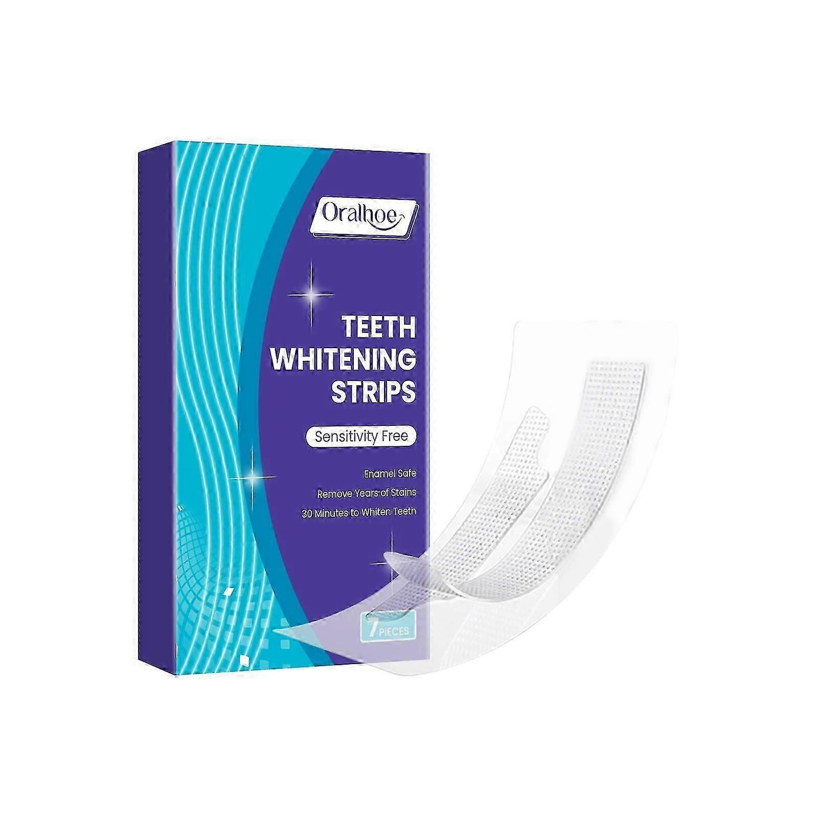 Brighten Your Smile with Deep Cleaning Teeth Whitening Strips  Remove Stains, Fresh Breath, LongLasting White Teeth, Gentle  Portable for Sensitive