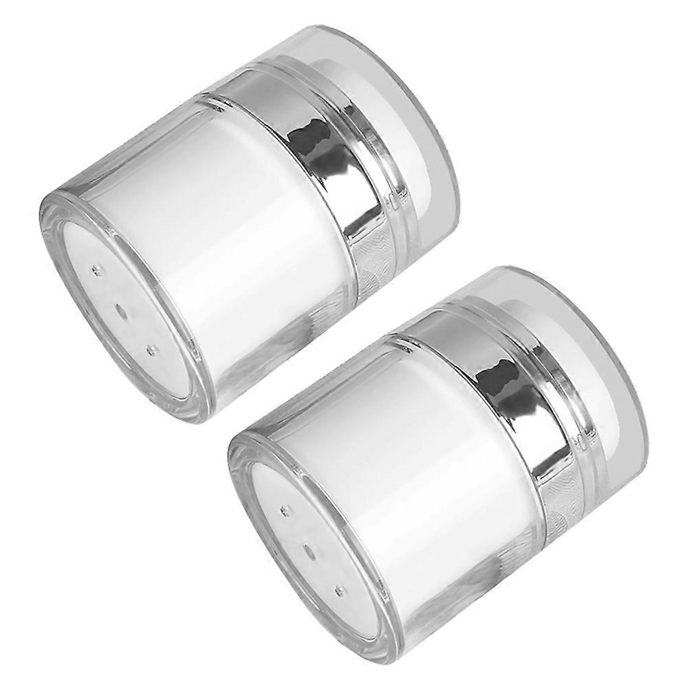 Sub Bottles Double-Layer Lotion Bottles for Storage 4Pcs Portable White