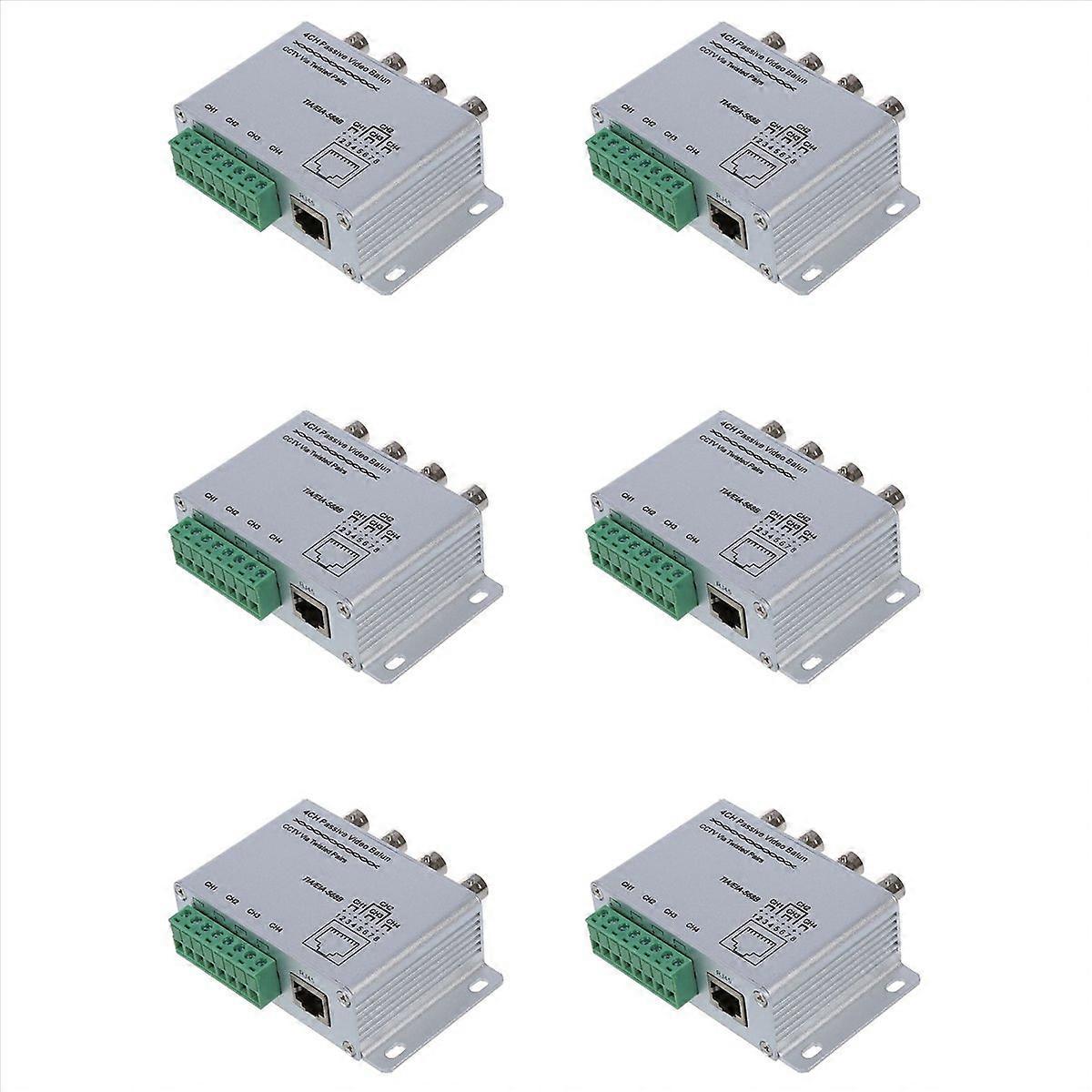 UTP 4 Channel Passive Video Balun Transceiver