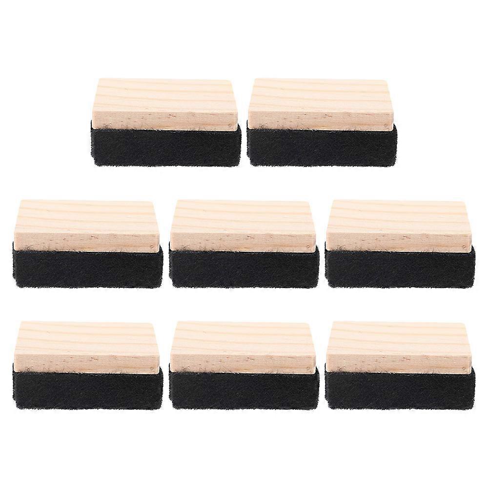 Chalk Eraser for Chalkboard Wood Felt Eraser 24Pcs Classroom Pack