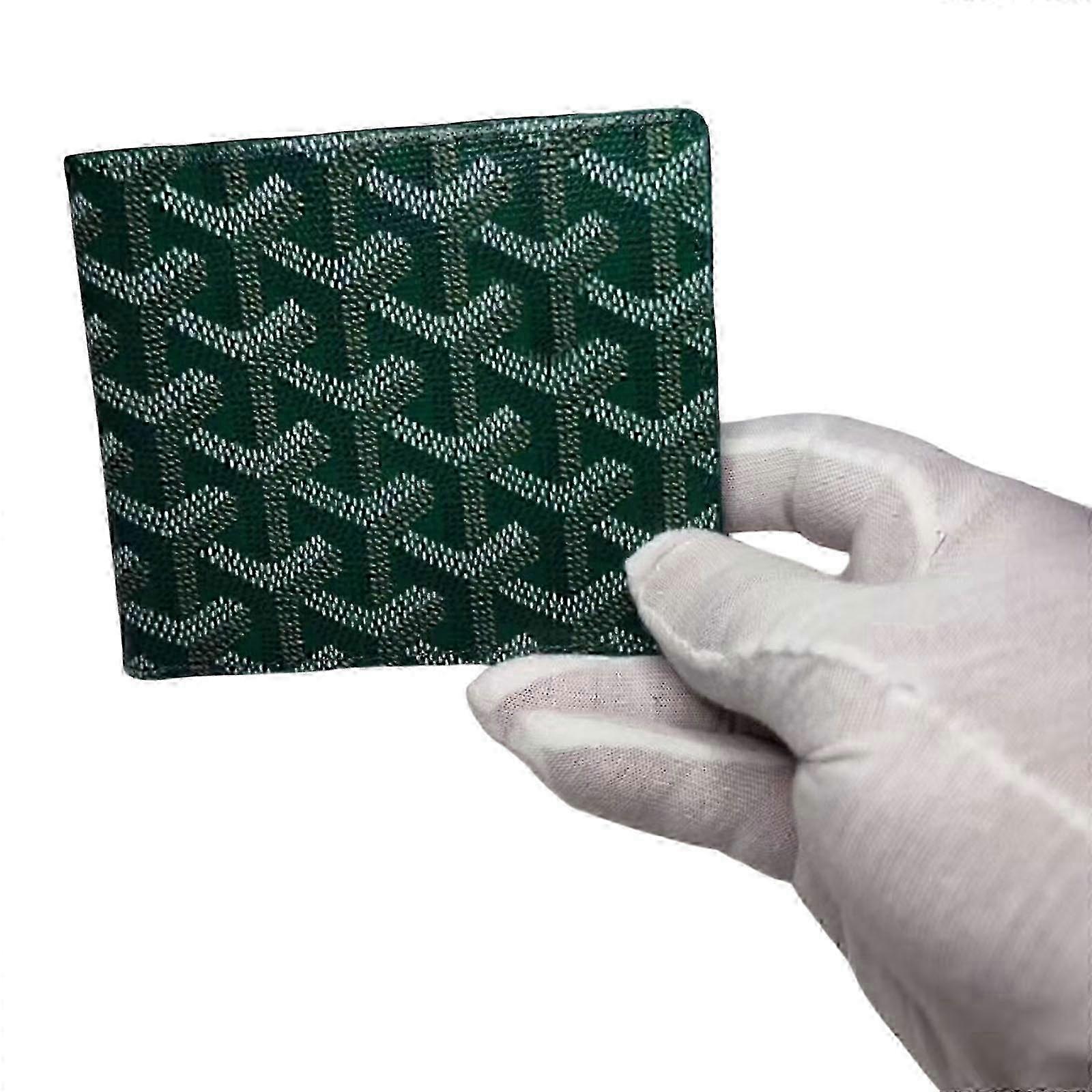 Stylish Card Wallet for Daily Essentials, Houndstooth Print Cash Purse