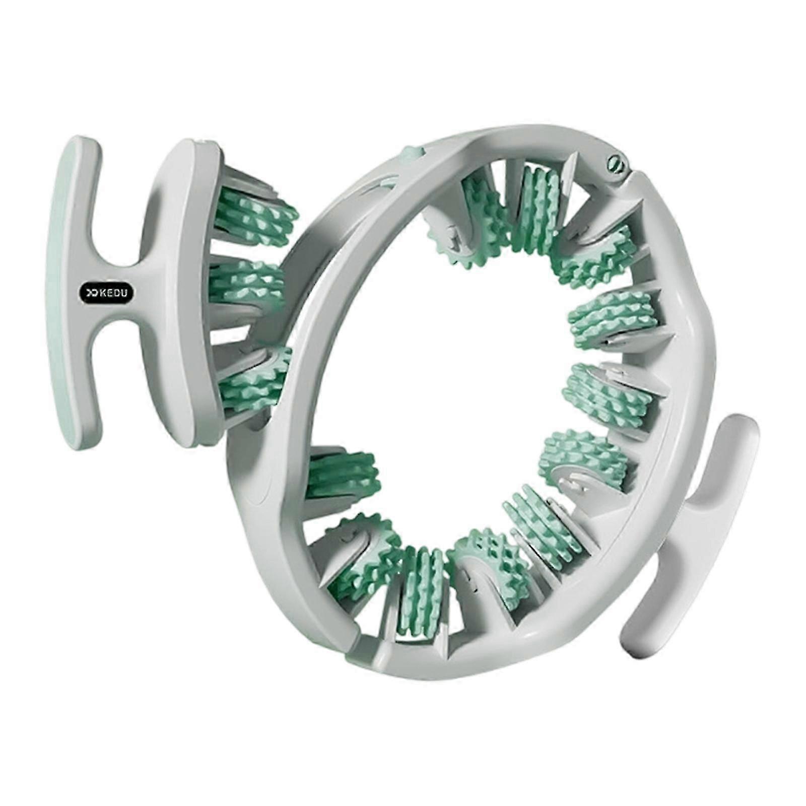 Wine Red Handheld Massage Roller for Legs, Arms & Back