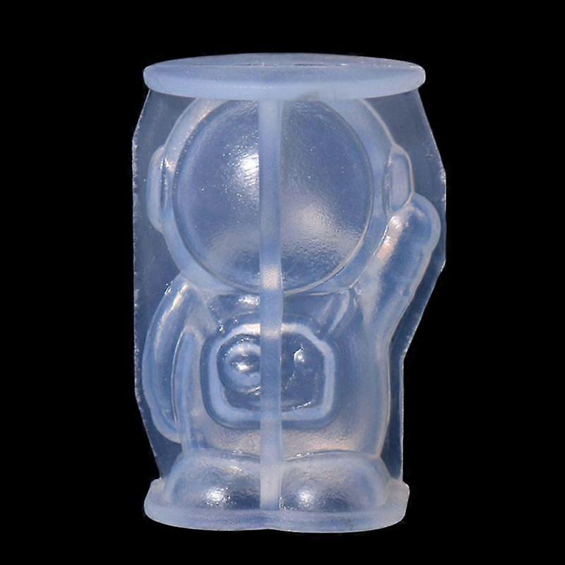 3D Silicone Astronaut Ice Cube Mold Ice Cream Cake Chocolate Baking Molds