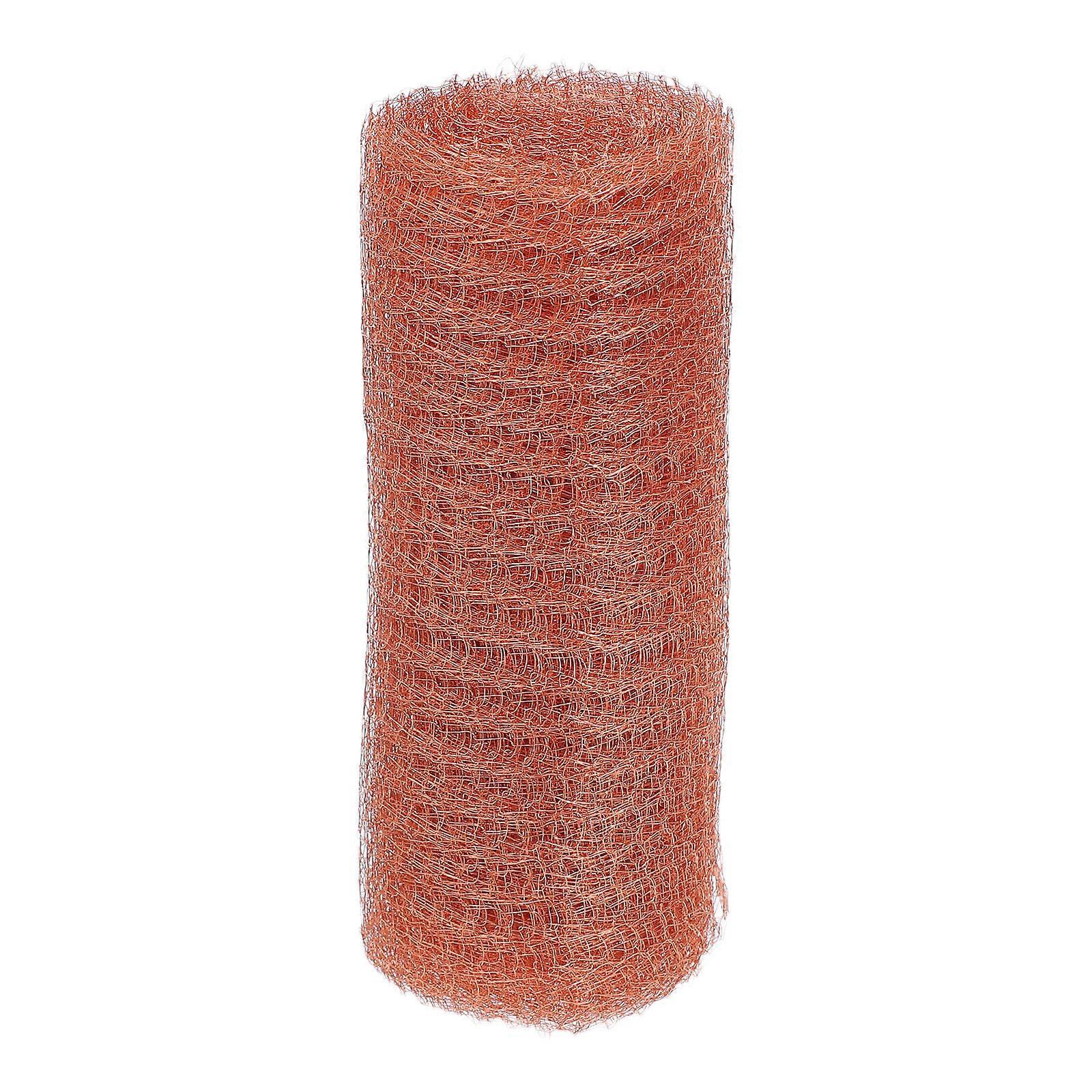 Copper Mesh Screen 2pcs Copper Wire Fabric Grounding Dense Filter Crafts for Window Protection
