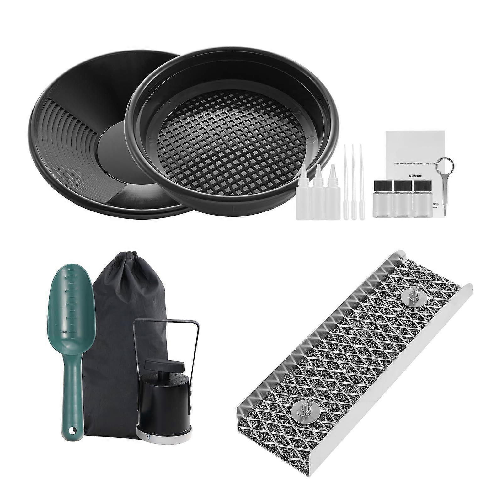 Dense Thin Gold Scanning Equipment With Constructed In Riffles And Mosses For Strengthened Fine Gold Recovery Multicolor