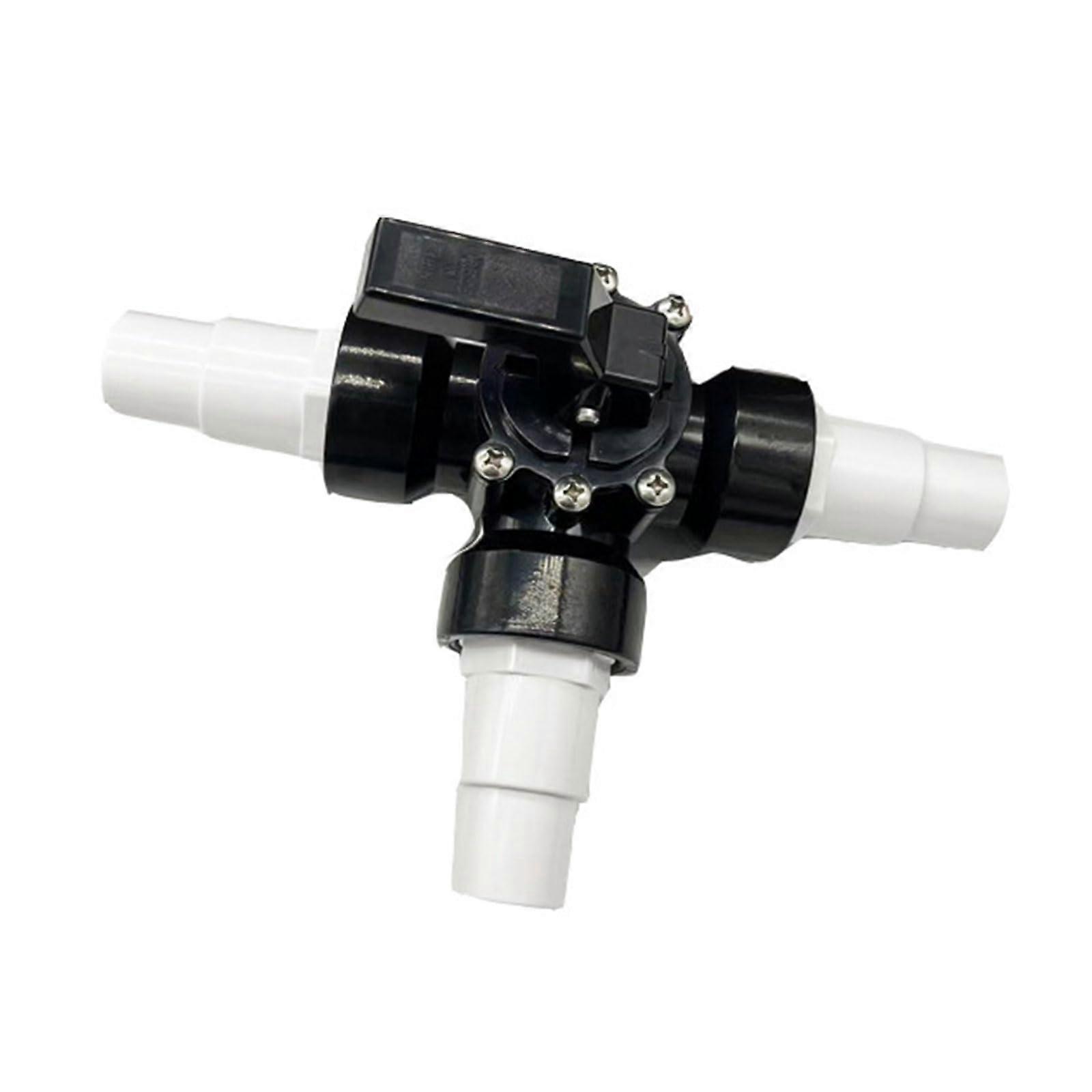 Three Way Pool Valve for Easy Water Flow Control, Universal Swimming Pool Valve Replacement Connector