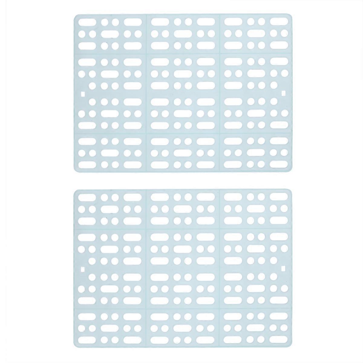 Mat Pet Playpen Plastic Mats with 2Pcs for Cage