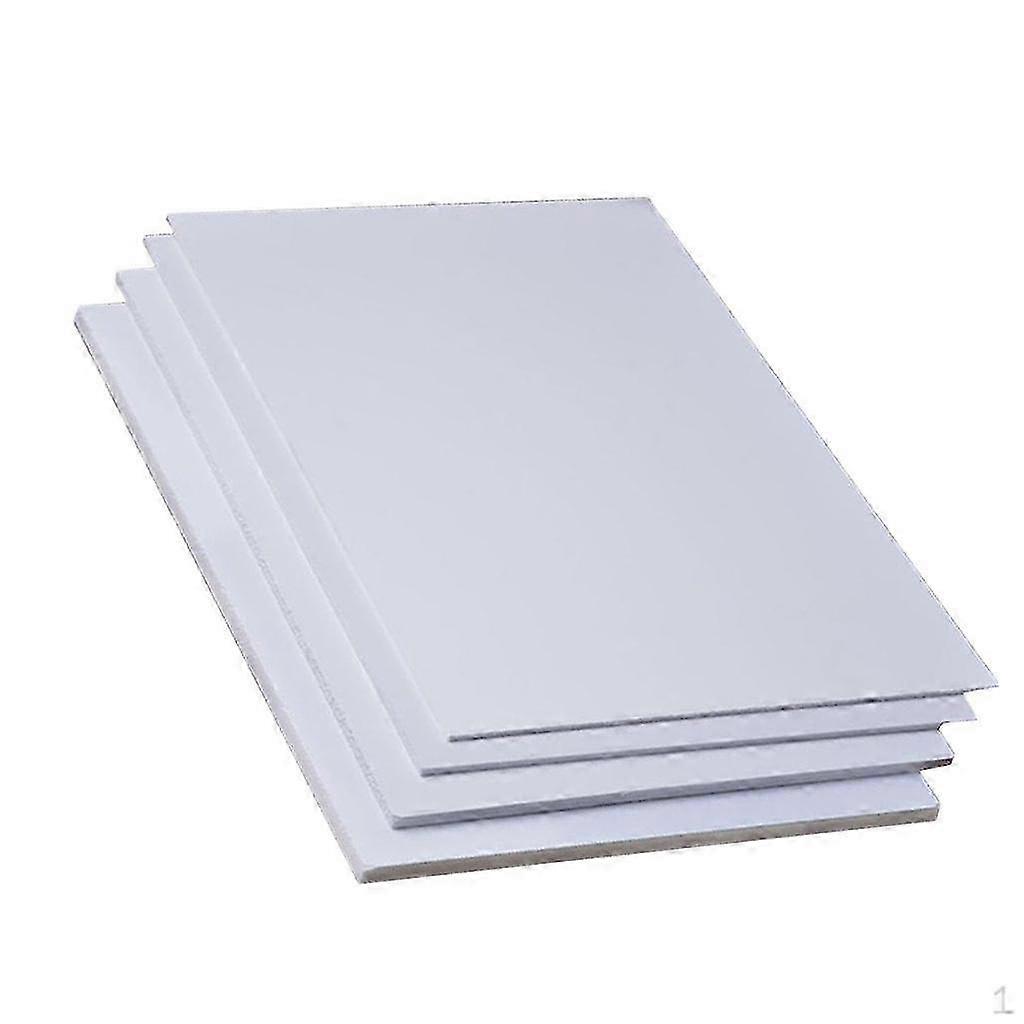 White PVC Sheets Foam Board Building Model Display 2mm Thick 26s