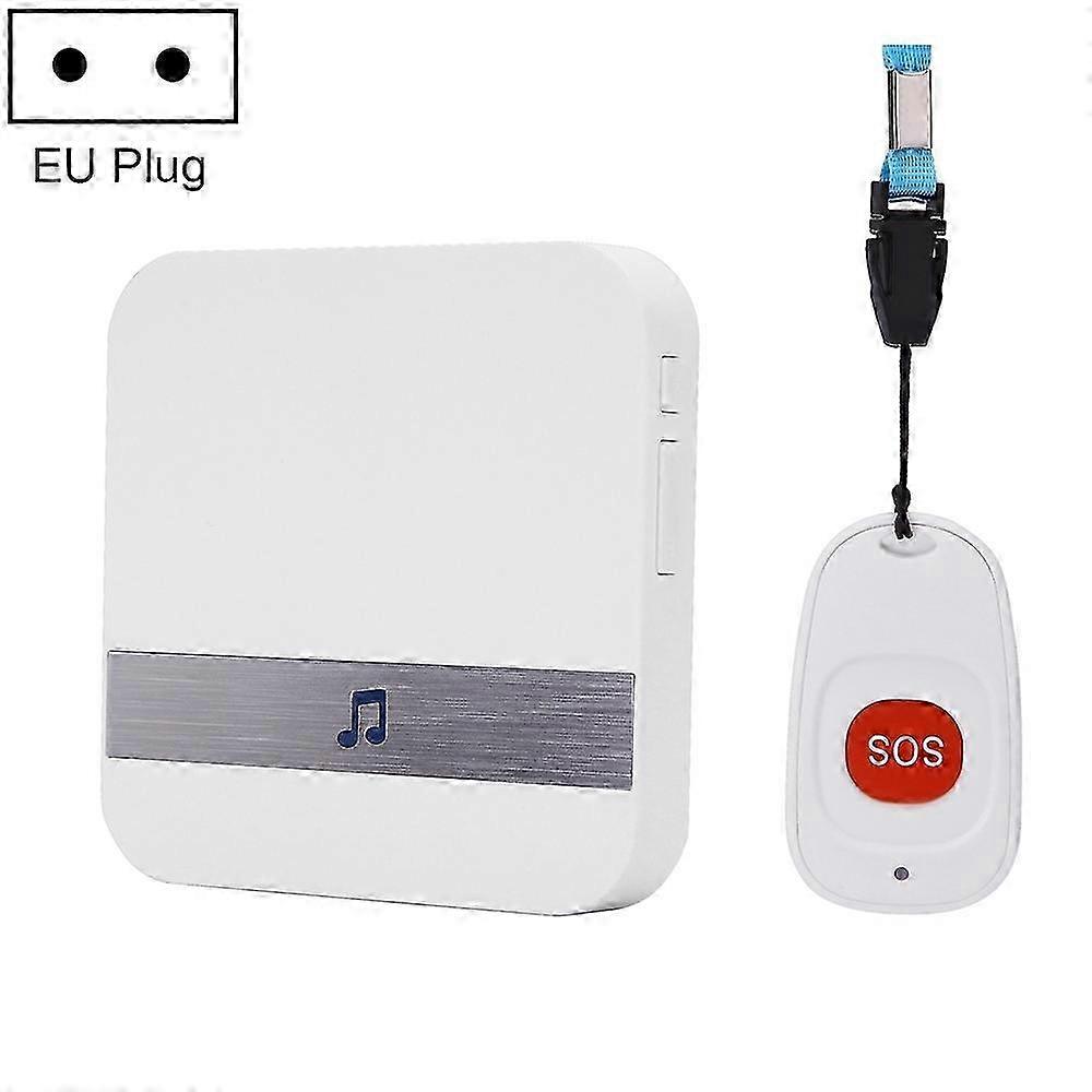 Wireless Remote Control Doorbell, Style:EU Plug EU Plug 25-26