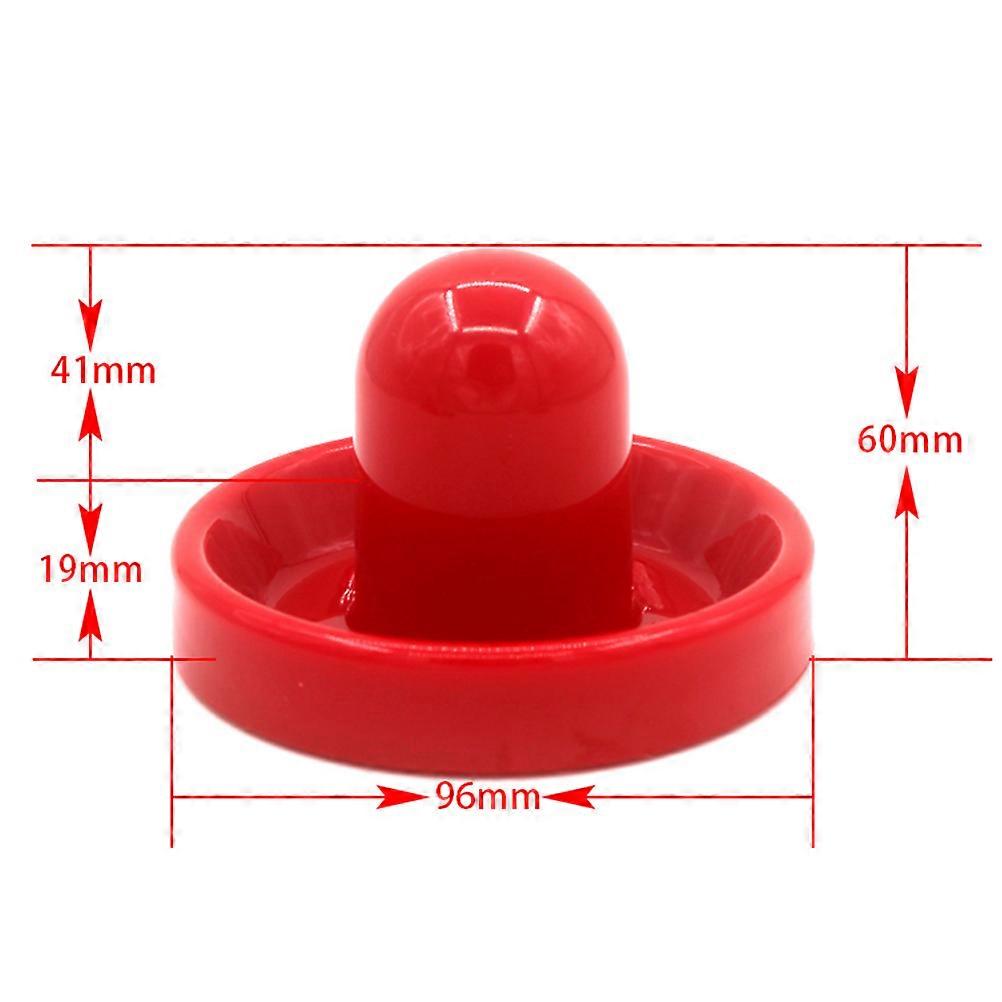 Air Hockey Pushers for Table Use 2Pcs Kit Red Game Accessories