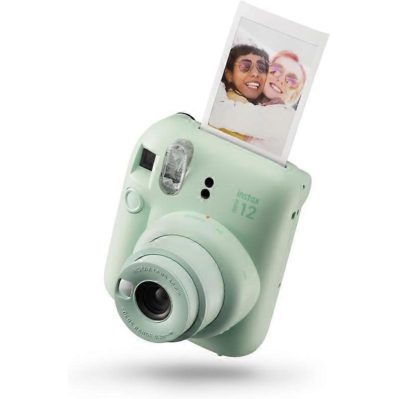 Fujifilm Instax Mini 12 Mint Green - Instant Camera, Selfie Mirror And Green Close Up Mode