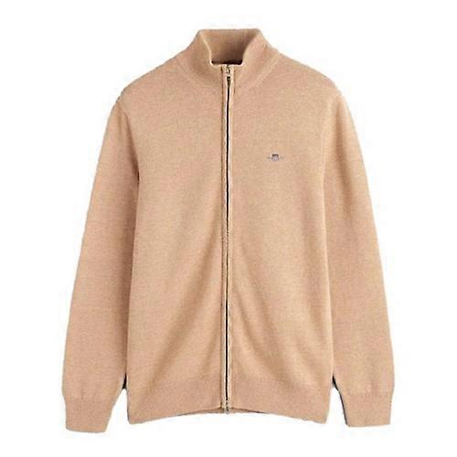 Gant Mens Knitted Full Zip Cardigan