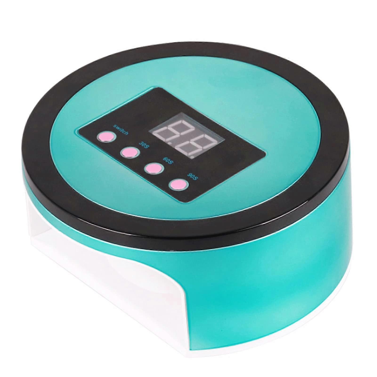 Professional UV LED Nail Lamp Gel Polish Dryer with Smart Sensor and Multiple Timer Modes Green