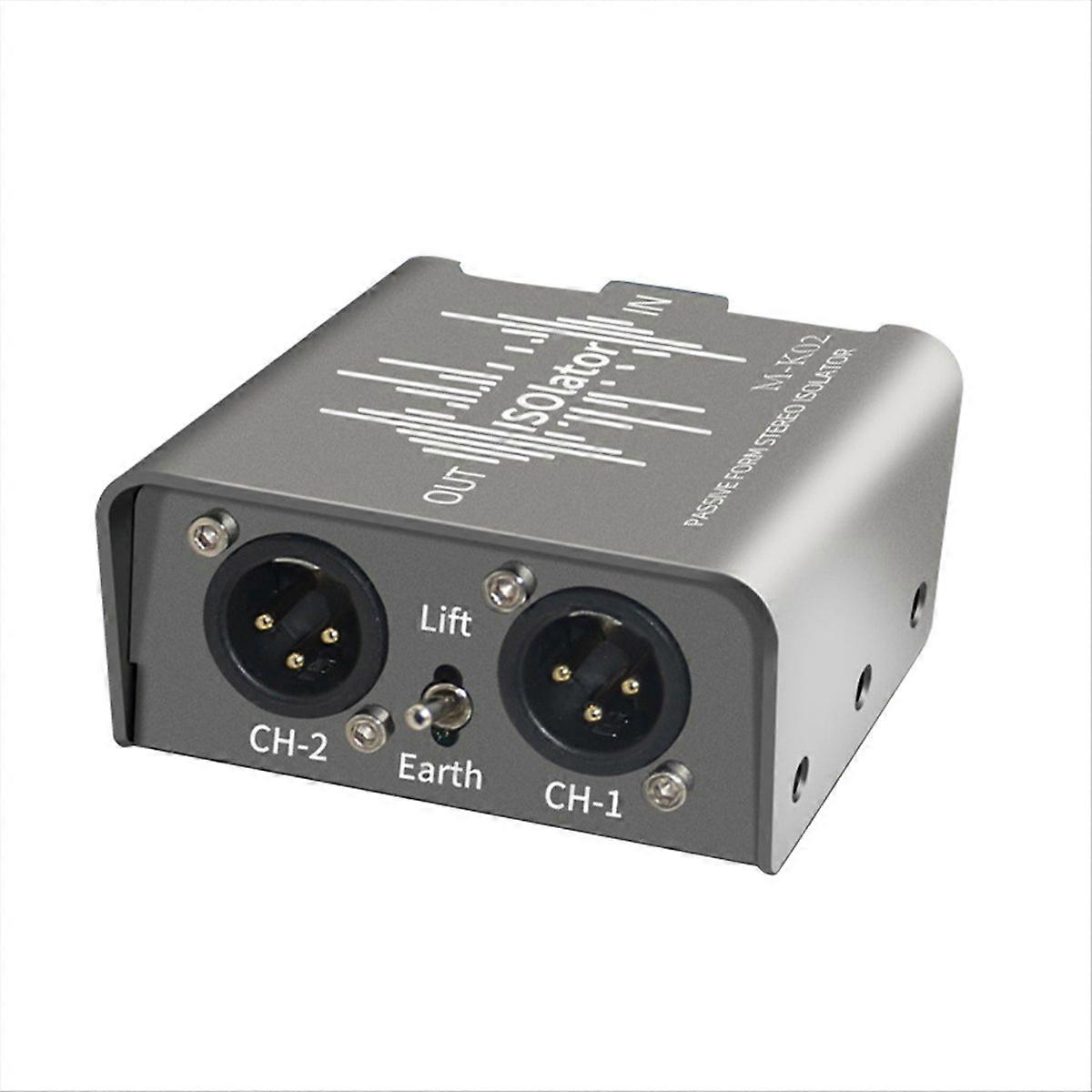 2-Wege-XLR-Audio-Glasfaser-Extender-Transceiver