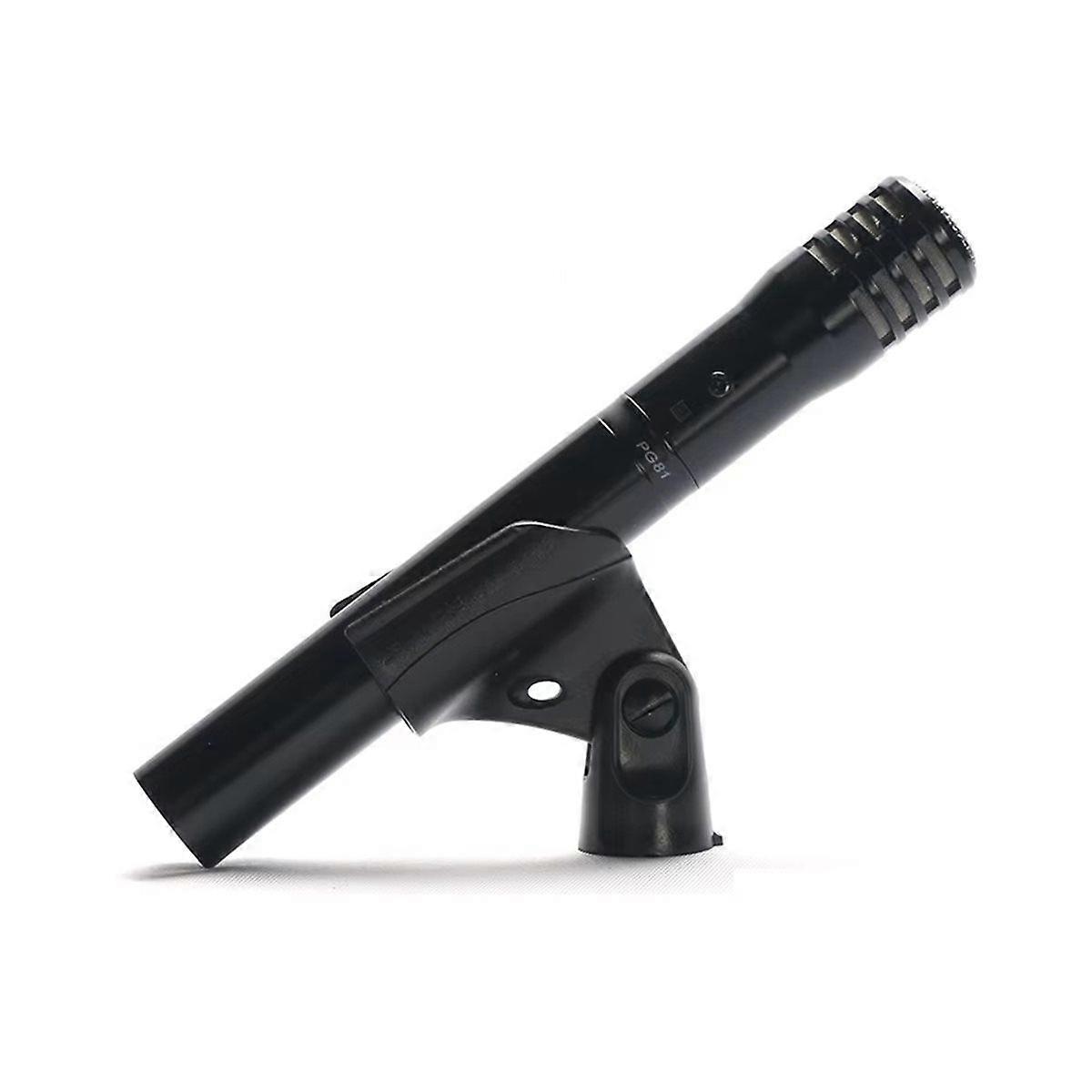 PG81 Professional Cardioid Condenser Instrument Stage Performance Microphone for Drum Pickup