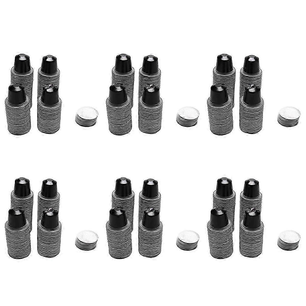 100 Sets Refillable Coffee Capsule Cup Disposable Pod for Automatic