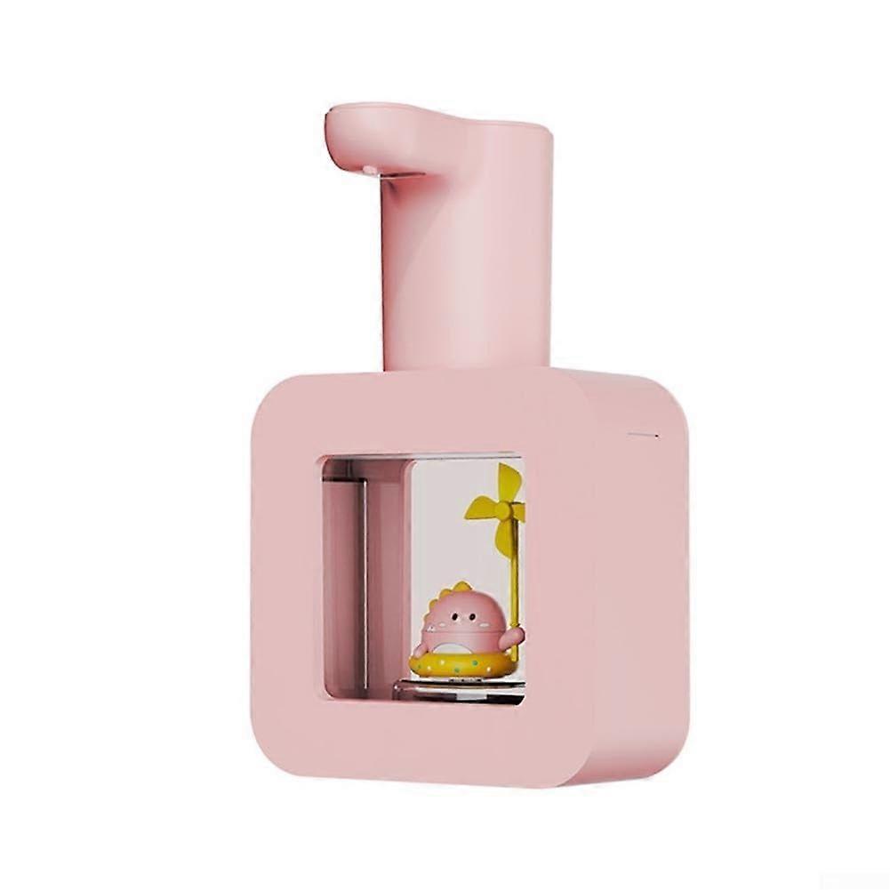Automatic Foaming Hand Soap Dispenser with Motion Sensor, USB Rechargeable, IPX5 Waterproof Pink