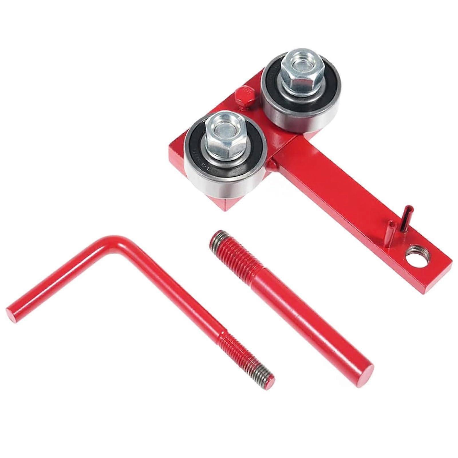 Chainsaw Bar Rail  Tool with Chain Guide Straightener, Steel Construction for Accurate Alignment