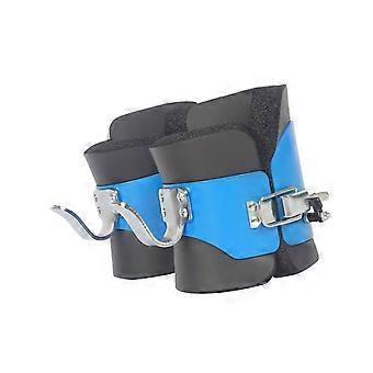 1Pair Upsides Down Hanging Boot Hanging Pull Up Bodybuilding Fitness Handstands Shoes for Maximums Stability Enduring  Red