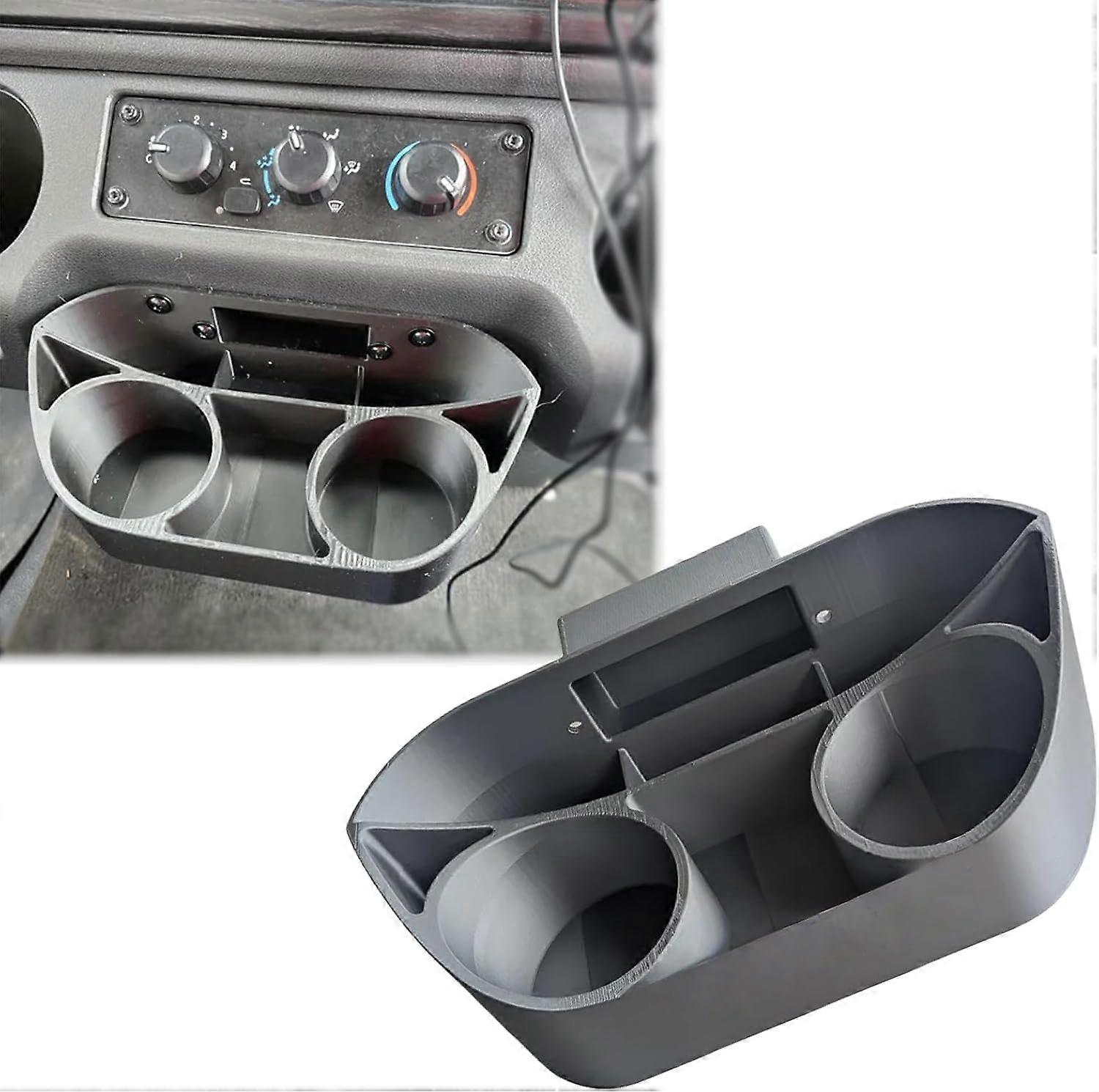 RV Cup Holder Console Extension with Stable Drink Holding and MultiItem Organizer, Easy Install