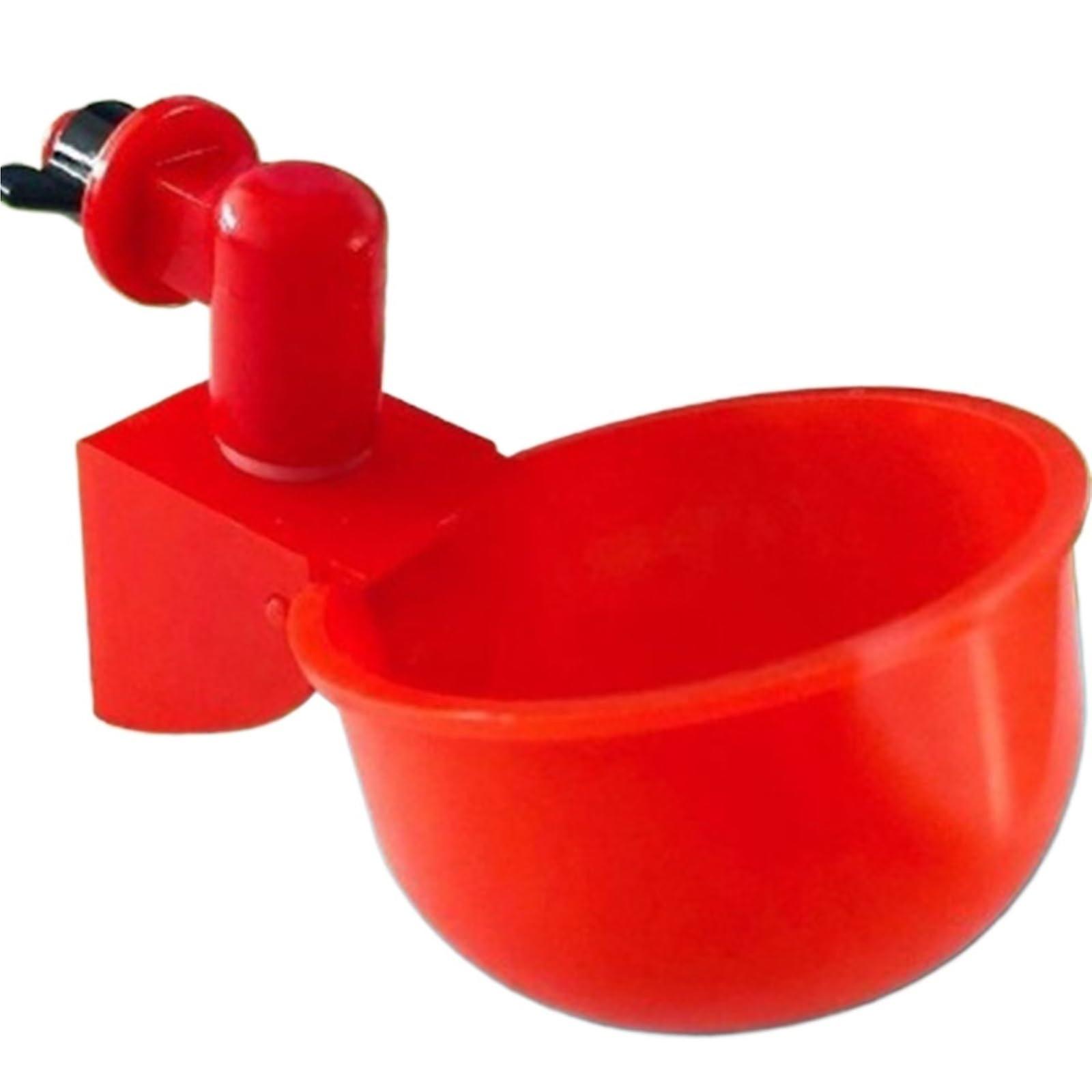 36PCS Automatic Chicken Waterer Set with Poultry Drinking Cups for Ducks, Durable Plastic