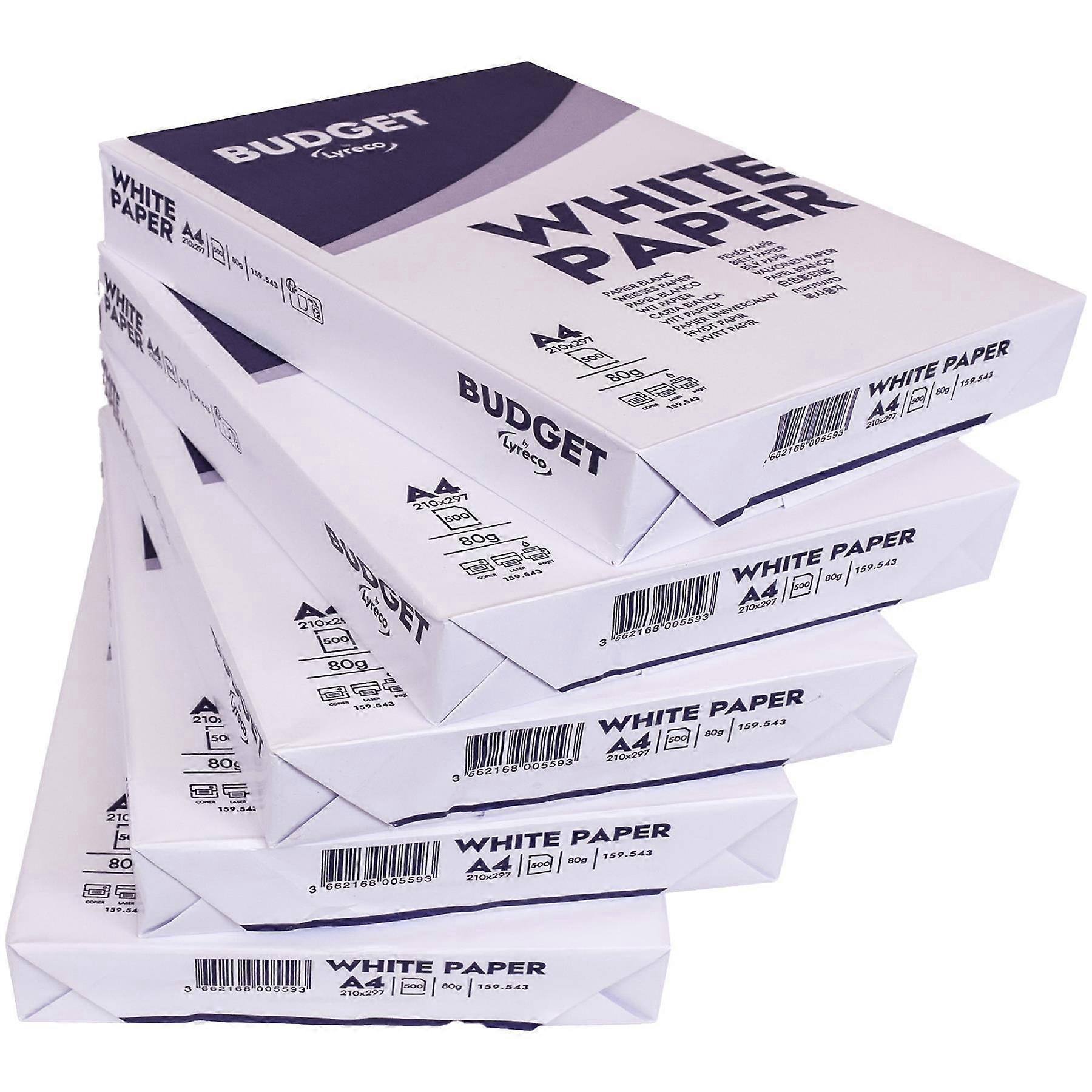 A2Z White A4 Copier Paper 80gsm Printer Paper 1 3 or 5 Reams