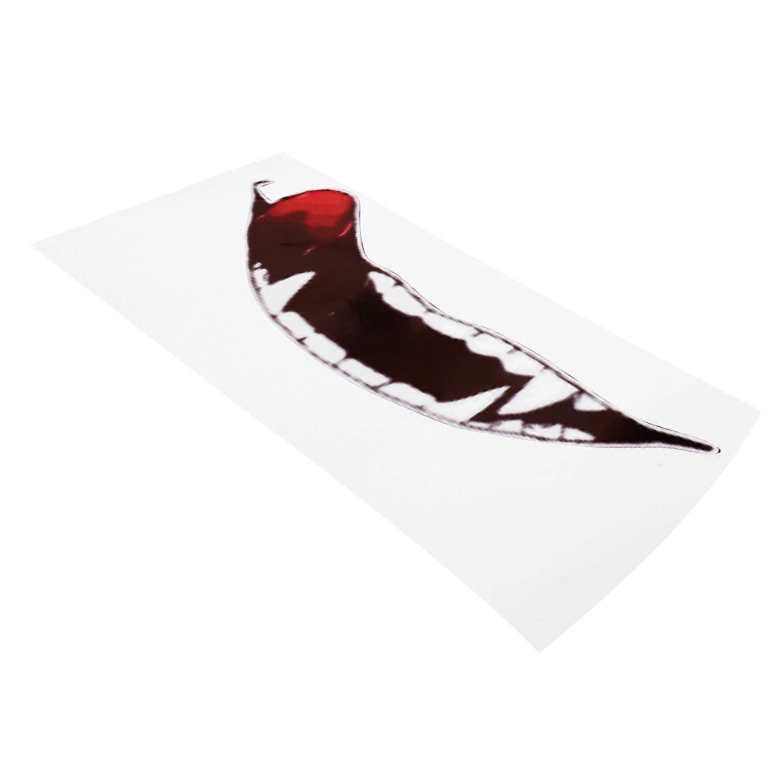 Motorcycle Decals Sticker for Decor 2Pcs Multi Color PVC Material