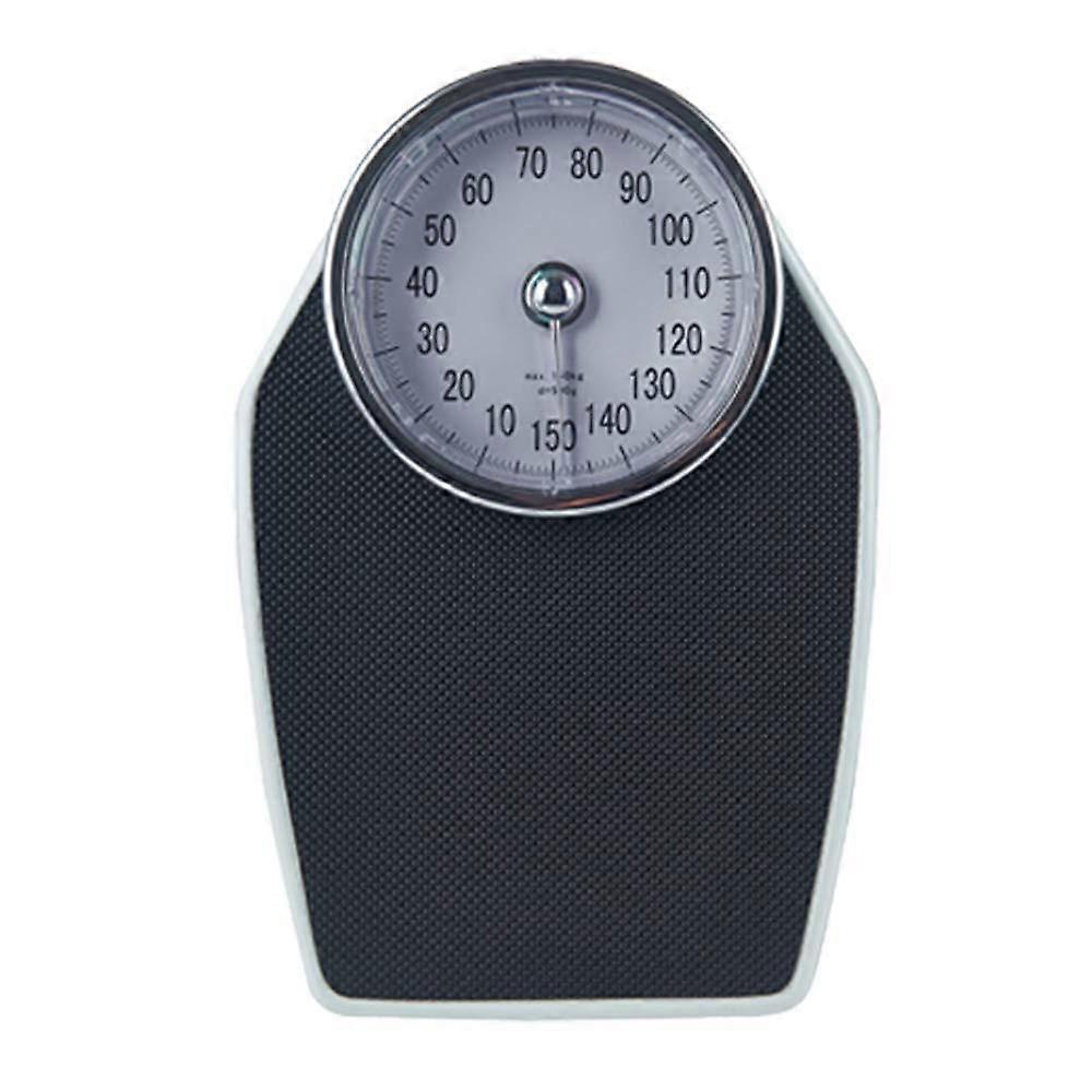 Mechanical Bathroom Scale with Large Dial Display, 150kg Capacity, No Battery Required