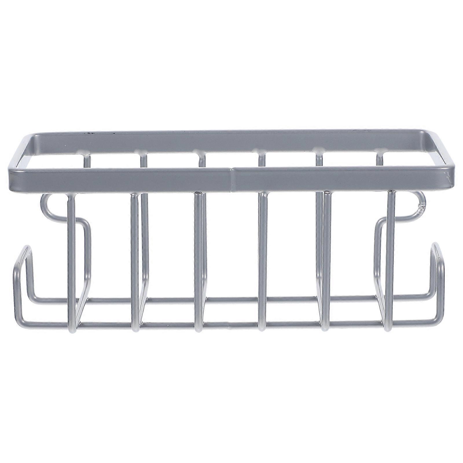 Kitchen Sponge Holder Suction Cup Organizer for 1Set Iron Material