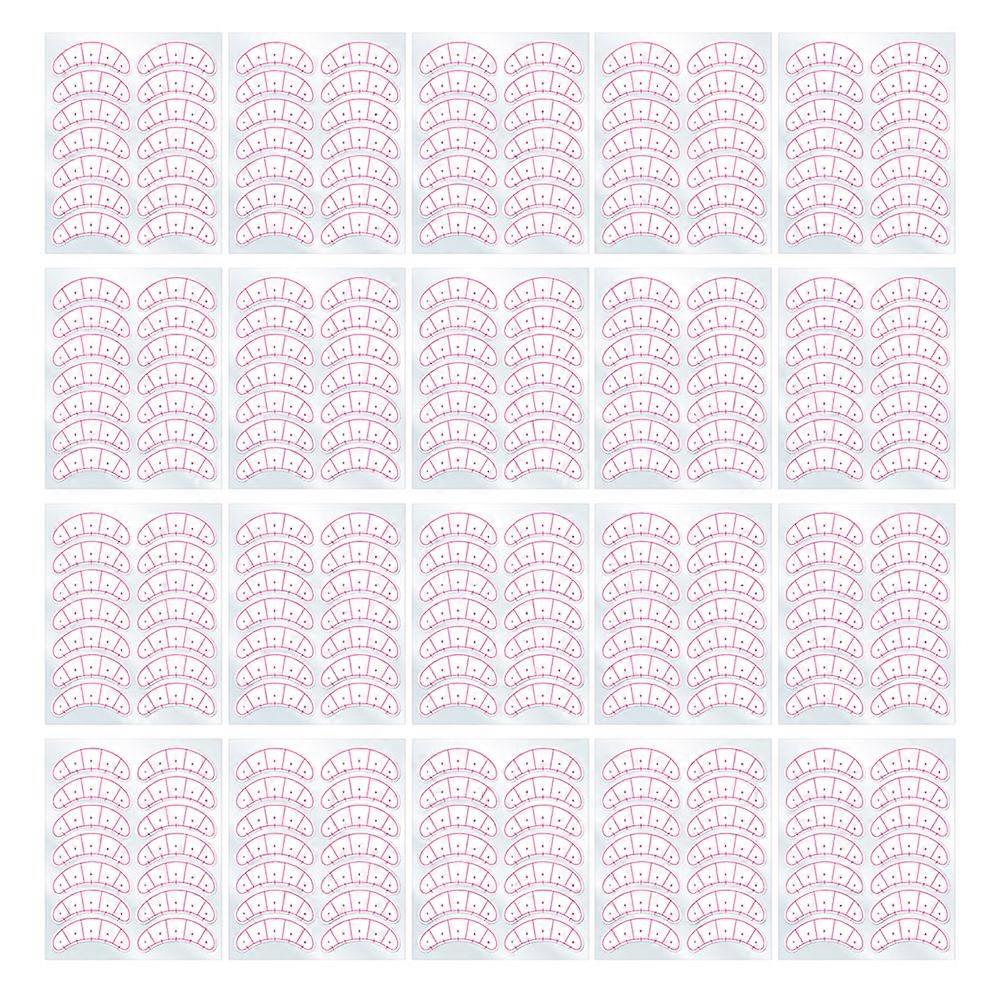 Grafted Eyelashes Sticker for Eyelash Extension 30 Sheets 320Pcs Pack