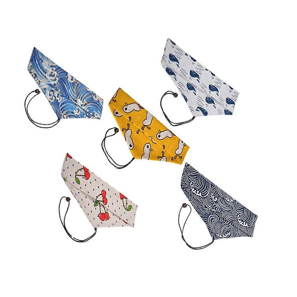 Chopsticks Storage Bag for Holding Tableware with 5Pcs Portable Foldable Bags