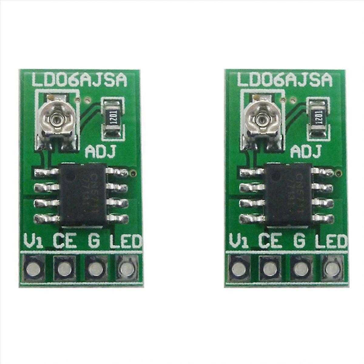 2X DC 3.3V 3.7V 5V LED Driver 30-1500MA Constant Current Adjustable Module PWM Control Board for USB